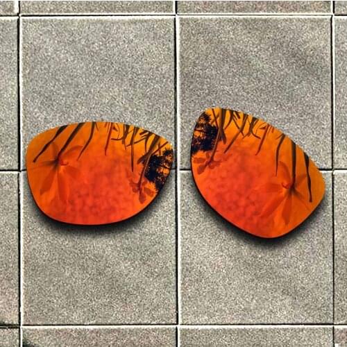 Fire Red Polarized Sunglasses Replacement Lens for-Oakley Frogskins Frame 100% UV Protection Good Fitness