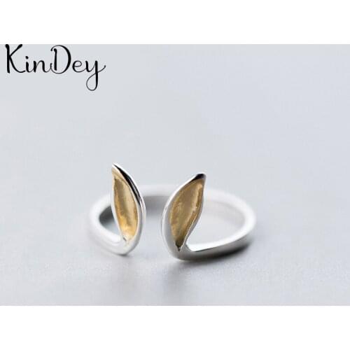 Personality Boho Rabbit Ear Rings For Women Charm Wedding Jewelry Adjustable Antique Finger Ring Anillos