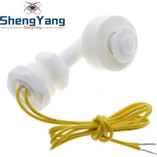 ShengYang DC 220V Liquid Water Level Sensor Right Angle Float Switch for Fish Tank NEW