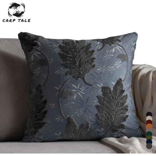 Super Soft Cushion Cover Plant Flower Print pillowcase 40*40cm/45*45cm office Nap Throw pillow Covers for Living room Sofa Decor