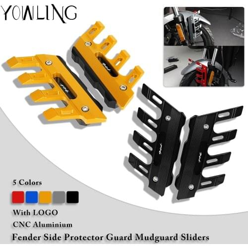 Motorcycle universal Accessories Front Fender Side Protection Guard Mudguard Sliders FOR YAMAHA FZ6 2001-2021 2020 2019 2018