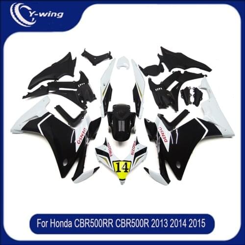 High Quality Motorcycle ABS Injection Fairing Kit For Honda CBR500RR CBR500R 2013 2014 2015 CBR500 13 14 15 Body Fairing