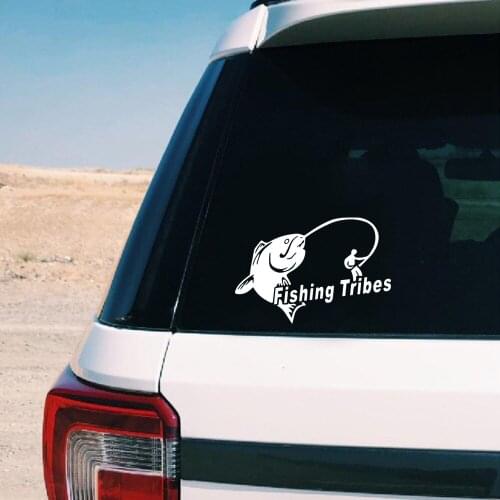 Funny Fishing Tribes Auto Sticker For Jeep Sticker Large Vinyl Military Hood Graphic Body Fits Most Vehicles