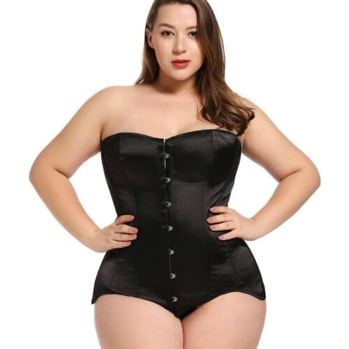 Sexy Corset Lingerie for Women Corset Lingerie fajas reductoras y modeladoras mujer waist trainer body shaper plus size 6xl