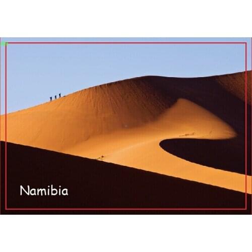10K Landmarks Magnets Namib Desert, Sossusvlei, Namibia Travel Refrigerator Magnets 20514 Rectangle 78*54*3 mm