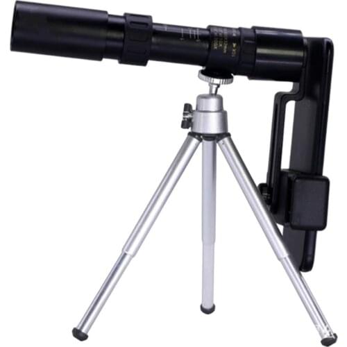 BAK4 Monocular Telescope Zoom Retractable Outdoor Portable Telescopic Free Adjustment For Outdoor Camping Hiking