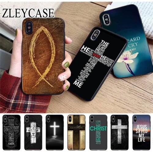 Bible verse Philippians Jesus Christ Christian Phone Case For iphone x xr xsmax 11 12pro max 5s SE 6splus 7 8plus 12mini cover