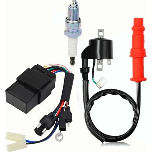 Ignition Coil & Spark Plug & CDI Module Box for Polaris Magnum 425 1996 1997 1998 2X4 4X4 3085382
