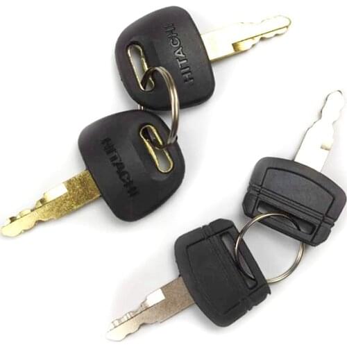 1 PCS H800 Excavator Ignition Key For Hitachi Grab BU0028 Zax IS ex60 / 70 / 120 / 200 / 210 Door Lock Open the door Components