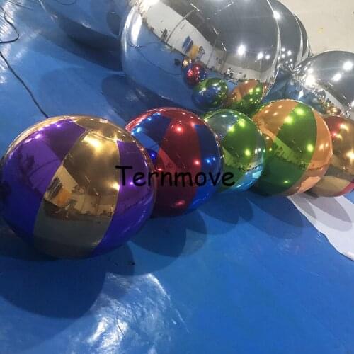 Colorful inflatable Mirror Ball Home&Garden Decoration Mirror Ball Sphere Party Decoration For Xmas Party New Year