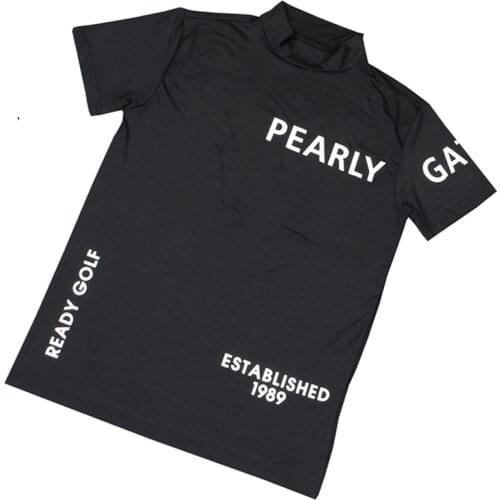 Summer Short Sleeve Golf T-Shirt Quick-Drying Fabric PG New Mens Clothes Outdoor Sport Casual Polo Shirt S-XXL in Choice