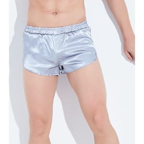 Heavywood Boxer Shorts Underpants Mens Underwear Comfortable Lightweight Men Pajama Pants High-Elastic Oversized Boxer Shorts