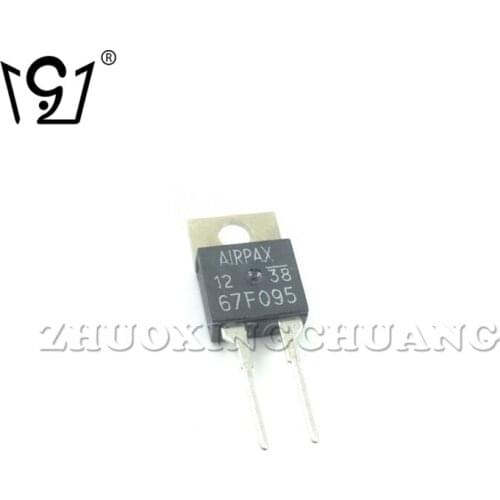 5PCS 67F090 TO220 normally open temperature control switch 90 degree thermostat chip new original