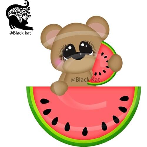New Watermelon Bear Freebie Cutting Dies Lovely Summer Animals Doll Stencil For DIY Scrapbooking Card Craft