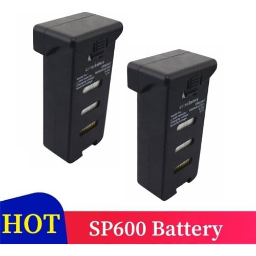 Original 3.7V 1600mAh Lipo Battery For SP600 Quad-axis Aircraft Aerial Photography Rc Uav For 3.7v Rechargeable Battery 2Pcs