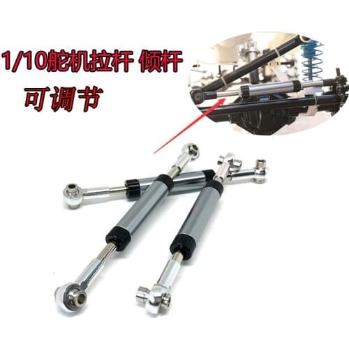 TRX4 SCX10 D90 1:10 Simulated climbing car Adjustable Steering rod Trolley Steering rod
