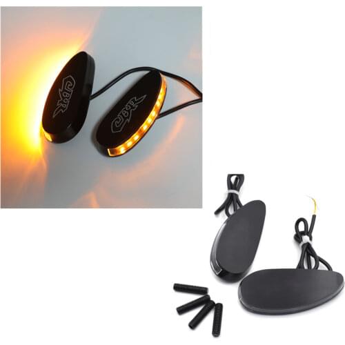 LED "CBR" For Honda 2008-2021 CBR1000RR 10-14 VFR1200 Aftermarket Free Shipping Motorcycle Parts Signal Mirror Block Off Plate