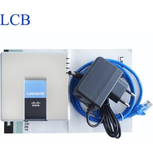 5pcs/lot Unlocked Linksys SPA2102 VoIP Voice Router Phone Adapter with 1 WAN+1LAN+2 FXS VoIP Phone Adapter with Retail box