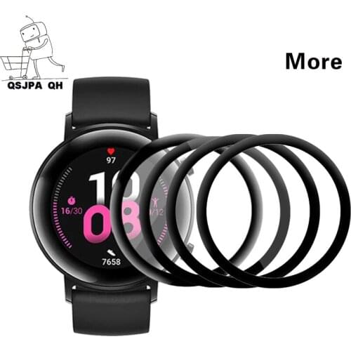 Soft Fibre Glass full screen protective film for Huawei Watch GT 2 42mm 46mm Honor Magic 2 protector GT2E gt2 Pro Tempered film