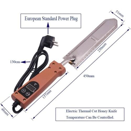 1pcs Electric honey cutter honey knife honey scraper automatic honey scraper beekeeping tool beehive scraper