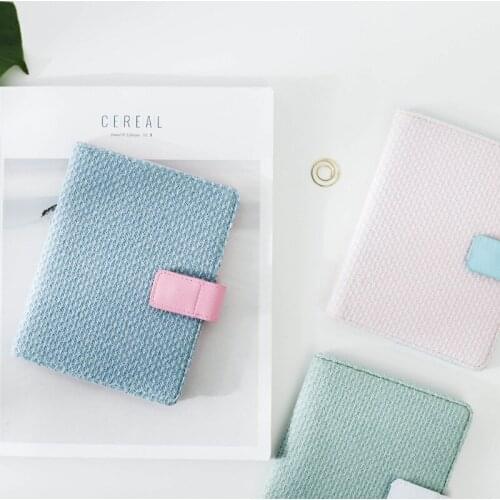 1pcs Yue wooden creative knitting hand book notebook notebook book notebook diary student stationery book 3