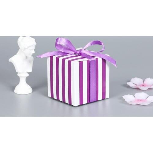 10Pcs/Bag Paper Wedding Favors Travel Paper Gift Packaging Boxes Paper Boxes Candy Box Birthday Baby Shower Party Supplier