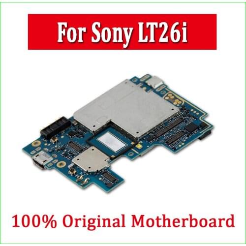 100% Original unlocked for Sony Xperia S LT26i Logic boards with Android System,For Sony Xperia S LT26i Motherboard,Good Working