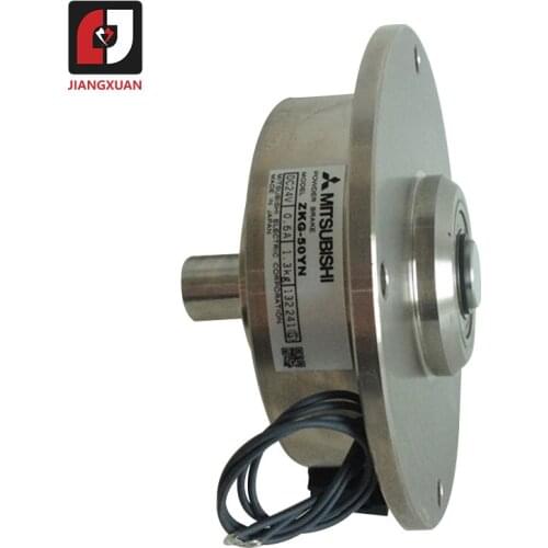 100% Japan Mitsubishi ZKG-50YN Micro Magnetic Powder Brake For Film Processing Machines