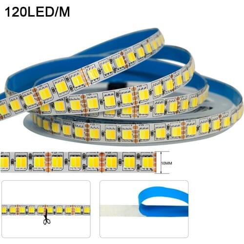 5m 5050 5025 CCT LED Strip 60 or 120 led/m Dual White CW & WW 2 in 1 Chip Color Temerature Ajustable LED Tape 12V 24V DC