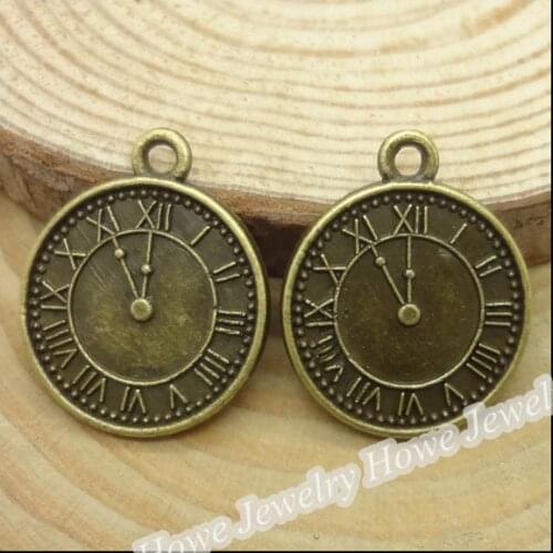 55 pcs Vintage Charms Watches Pendant Antique bronze Fit Bracelets Necklace DIY Metal Jewelry Making