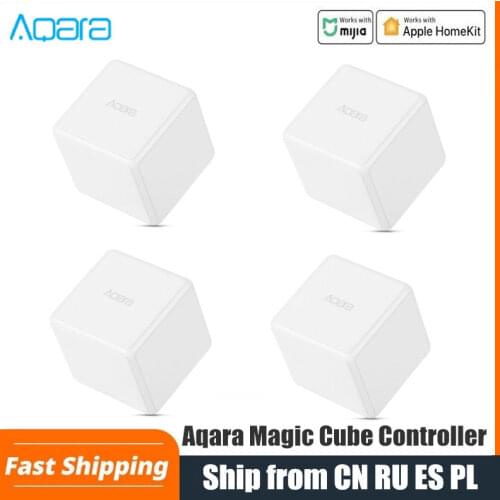 Aqara Magic Cube Controller Wireless Switch Six Gestures Sensor Zigbee Motion Sensor Smart Home