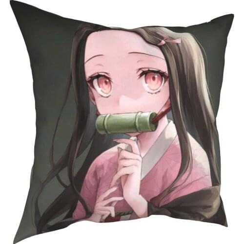 Pillow case wedding decoration cotton linen pillow case household pillow case 45x45 bedroom decoration