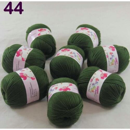 Color optional 4 ballsX50g Cashmere Silk velvet Children Hand kintting Yarn GS18-yarn C2