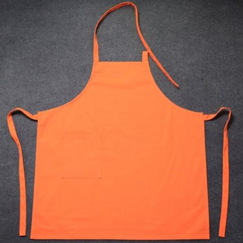 Long Canvas Bib Cooking Apron Barista Baker Bartender Restaurant Pastry Chef Uniform Florist Gardener Waitstaff Work Wear B68A
