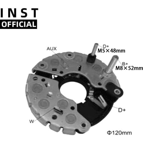 ALTERNATOR GENERATORS RECTIFIER BRIDGE FOR BR357 1 127 320 708 1 127 320 731 31-9133 134003 RB-56H