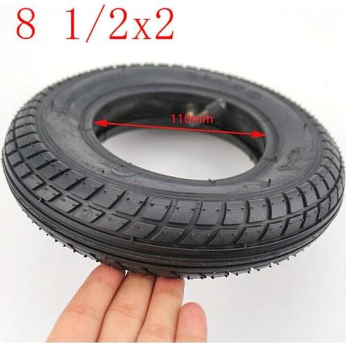 Good Quality Size 8 1/2x2 Tyres and Inner Tube8 1/2*2 Tyre for Electric Scooter Baby Trolley Children Tricycle