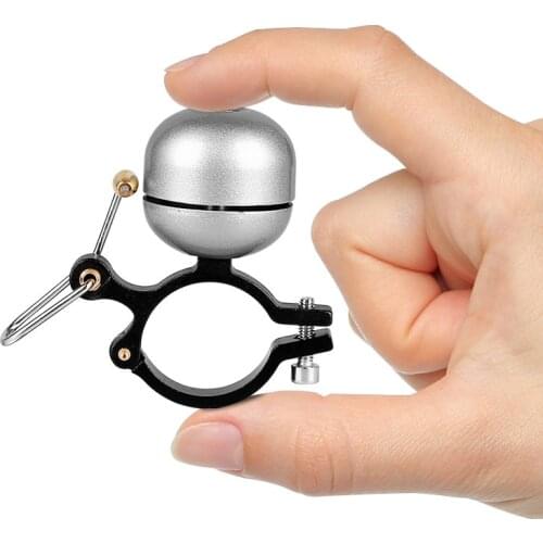 Classic Stainless Brass Bicycle Bell with Nice Loud Tone Road Bike Mountain Bike Horn Safety Cycling Accessories for Adults Kids