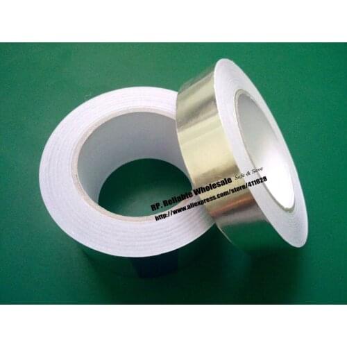 1x 20mm * 40 meters *0.06mm Adhesive Aluminum Foil Tape for BGA PCB Soldering Masking EMI Shielding
