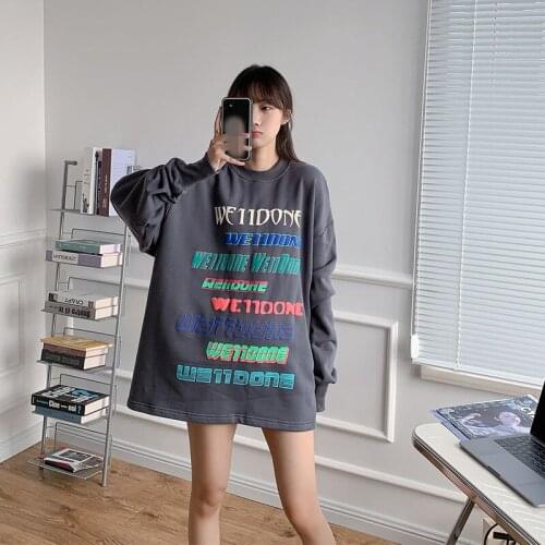 2021 New Autumn Casual Men Sweatshirt Loose High Quality Women Pullovers Fashion Elegant Letter Print Unisex Pullovers T542