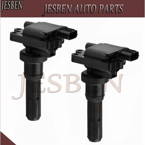 Brand New 2PCS Ignition Coil Fit For Mitsubishi Lancer Outlander 2.0 4G63 engine 1998-2008 NO# MD363552 50118 UF523 5C1424 C1431