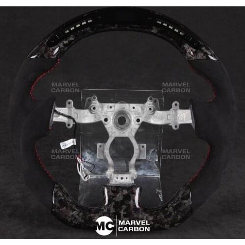 LED Performance Steering Wheel Display Compatible for Nissan GTR + 100% Real Carbon Fiber