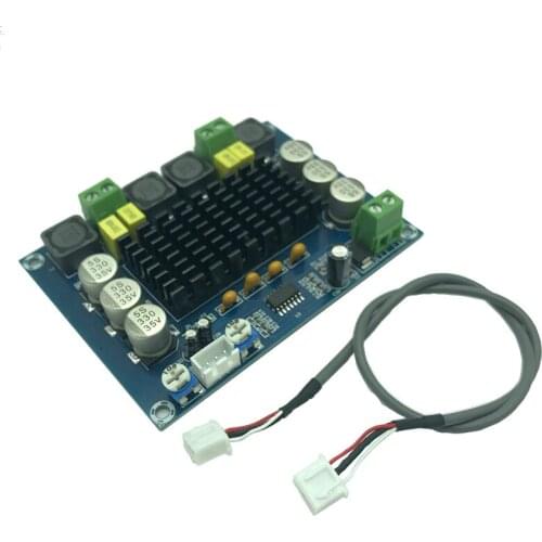 TPA3116D2 Dual-Channel Stereo High Power Digital Audio Power Amplifier Board XH-M543 Audio Amp Module TPA3116 2x120W DC12~26V