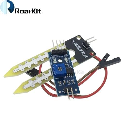 Smart Electronics Soil Moisture Hygrometer Detection Humidity Sensor Module For arduino Development Board DIY Robot Smart Car