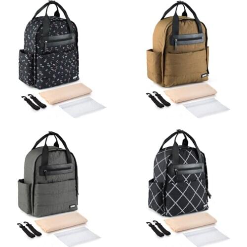 5 Colors Large Capacity Maternity Bag Waterproof Nylon Diaper Bag Machine Wash Diaper Bag Handbag Travel Nappy Bag Baby Care