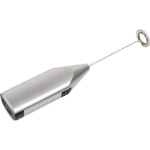 1pcs Milk Drink Coffee Whisk Mixer Electric Egg Beater Frother Foamer Mini Handle Stirrer Practical Kitchen Egg Tool Gadget
