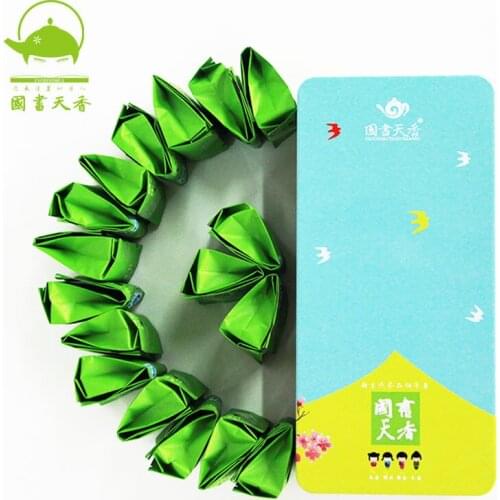 Nanjing specialty high-quality Yuhua green tea 150g Gift box Chinese green tea 2021 new tea picked before Grain Rain