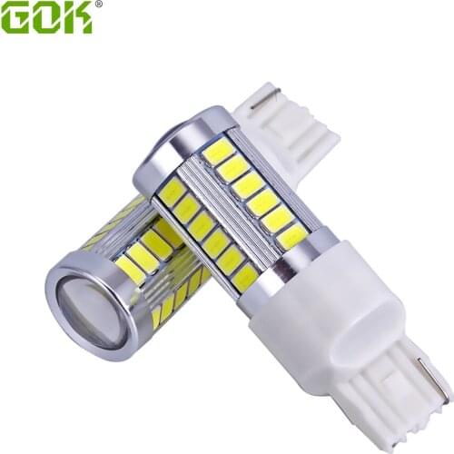 1 x Super bright W21W T20 led 7440 7443 33SMD 5630 5730 LED Car Turn signal lights Parking Backup Lamp reverse Light white DC12V