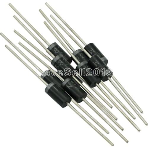 10PCS 1N5822 DO-27 IN5822 Schottky Diode 3A 40V DIP Wholesale Electronic