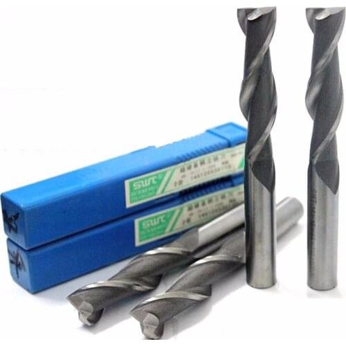 5pcs Extra Long 4mm 2 Flute HSS & Aluminium End Mill Cutter CNC Bit Extended