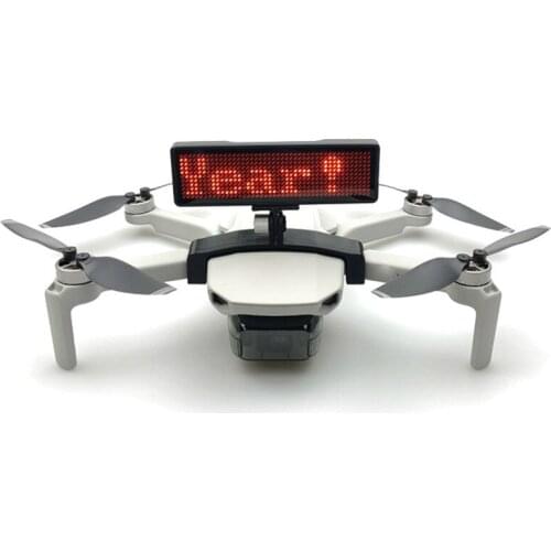 For DJI Mavic Mini Drone Accessories Lightweight LED Display Screen Holder DIY Display Board Bracket Parts